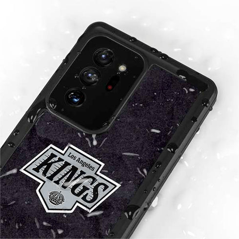 NHL Los Angeles Kings Distressed Galaxy Note20 Ultra 5G Waterproof Case